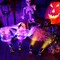 Halloween Village Collection Round Spot Light (Orange and Purple)